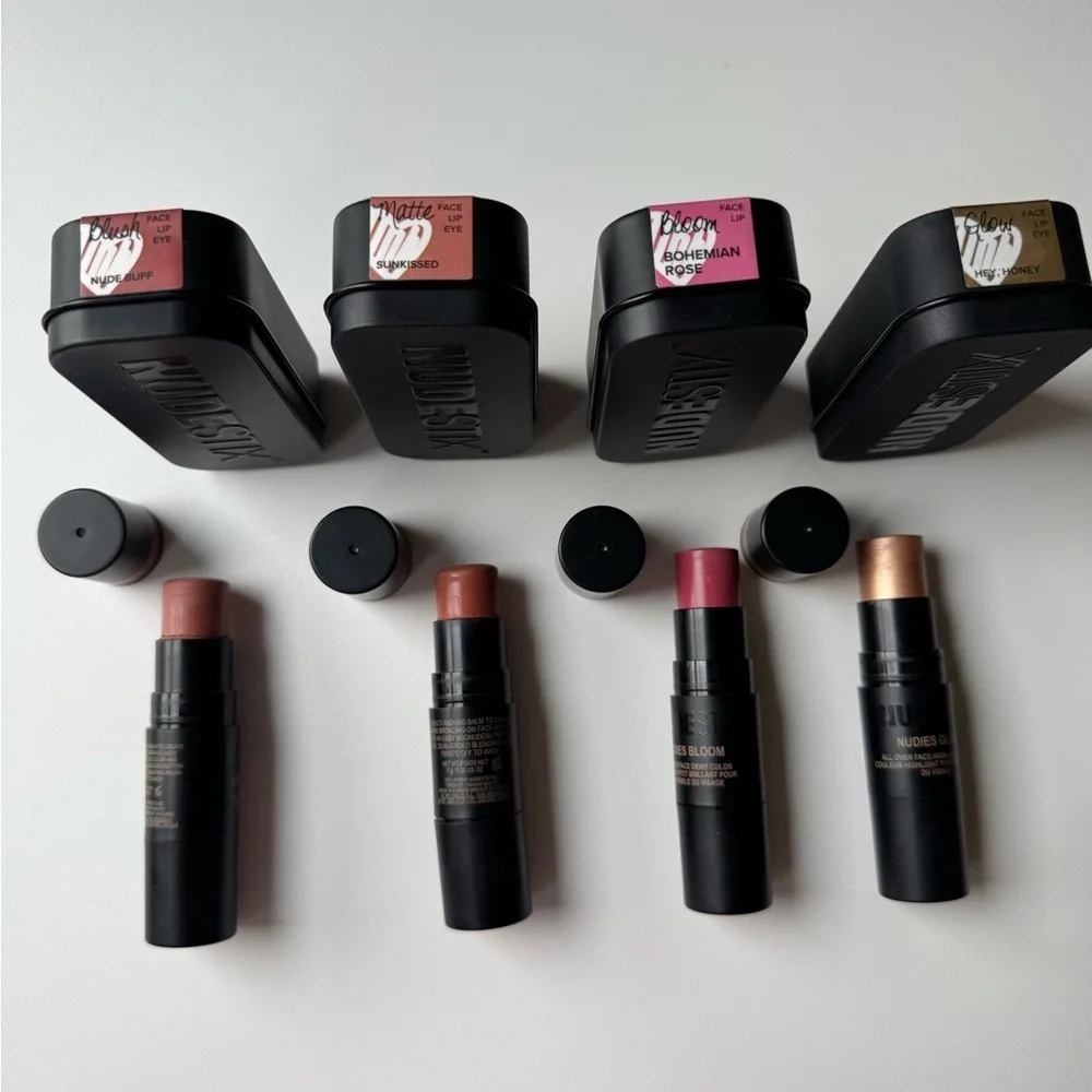 Nudestix NUDIES BLUSH + Bronzer +Highlighter Bundle